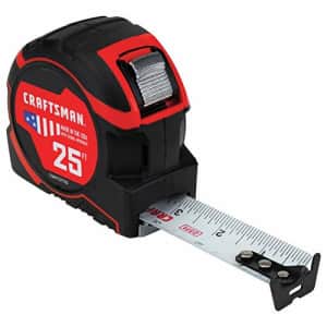 CRAFTSMAN Tape Measure 25-Foot (CMHT37725S) for $20