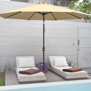 Arlmont & Co. Theodosia 132'' Market Umbrella for $34 Arlmont & Co. Theodosia 132'' Market Umbrella for $34