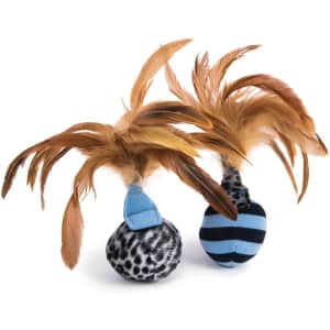 Petlinks Feather Flips Cat Toy 2-Pack for $3 Petlinks Feather Flips Cat Toy 2-Pack for $3
