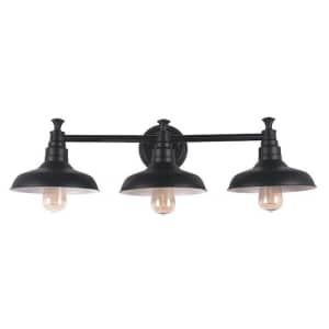 Design House Kimball 3-Light Black Rustic Vanity Light for $67 Design House Kimball 3-Light Black Rustic Vanity Light for $67