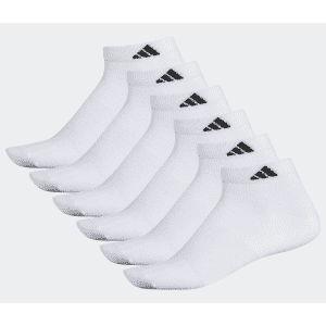 adidas Superlite Low-Cut Socks 6-Pack: 2 for $15 adidas Superlite Low-Cut Socks 6-Pack: 2 for $15