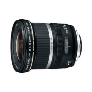 Canon EF-S 10-22mm f/3.5-4.5 USM Lens for $400