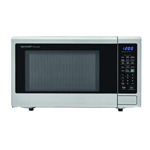 SHARP Stainless Steel Carousel 1.8 Cu. Ft. 1100W Countertop Microwave Oven (ISTA 6 Packaging), for $168 SHARP Stainless Steel Carousel 1.8 Cu. Ft. 1100W Countertop Microwave Oven (ISTA 6 Packaging), for $168