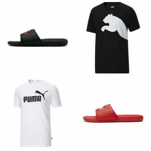 PUMA Slide Sandals and Apparel at eBay: 2 for $25