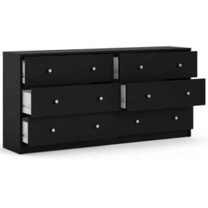 Tvilum Portland 6-Drawer Double Dresser for $156 Tvilum Portland 6-Drawer Double Dresser for $156