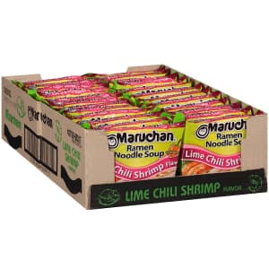 Maruchan 3-oz. Lime Chili Shrimp Ramen 24-Pack for $6