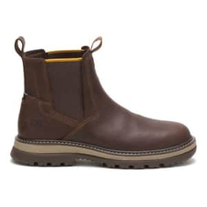 CAT Men's Fairbanks Chelsea Work Boots for $63 CAT Men's Fairbanks Chelsea Work Boots for $63