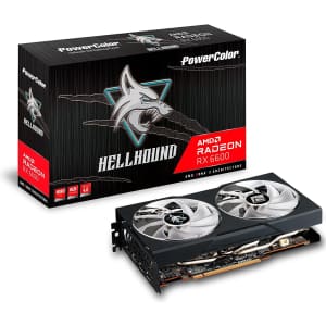 PowerColor Hellhound AMD Radeon RX 6600 8GB Graphics Card for $280
