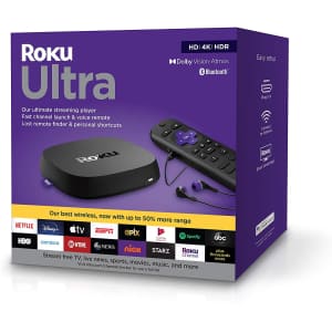 Roku Ultra 4K Streaming Media Player (2020) for $66