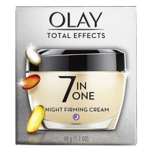 Olay Total Effects 1.7-oz. 7-in-1 Night Firming Cream for $13 Olay Total Effects 1.7-oz. 7-in-1 Night Firming Cream for $13
