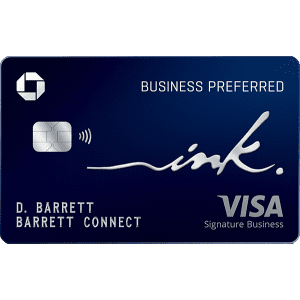 Chase Ink Business Preferred® Credit Card: Earn 100,000 bonus points