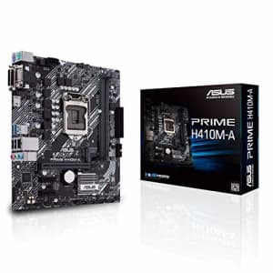 ASUS Prime H410M-A/CSM LGA1200 (Intel 10th Gen) Micro-ATX Commercial Motherboard (M.2 Support, for $93 ASUS Prime H410M-A/CSM LGA1200 (Intel 10th Gen) Micro-ATX Commercial Motherboard (M.2 Support, for $93