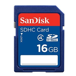 SanDisk 16GB SD HC Memory Card - (SDSDB-016G, Bulk Packaging) for $6 SanDisk 16GB SD HC Memory Card - (SDSDB-016G, Bulk Packaging) for $6