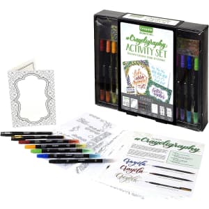 Crayola Signature Crayoligraphy Hand Lettering Art Set for $13 Crayola Signature Crayoligraphy Hand Lettering Art Set for $13