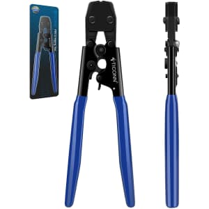 Ticonn Pex Clinch Clamps Crimping Tool for $13