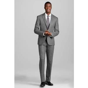 Jos. A. Bank Men's 1905 Collection Tailored Fit Windowpane Suit for $80