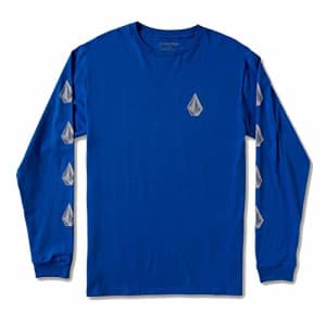Volcom Men's Deadly Stones Long Sleeve T-Shirt, Royal, Small for $25 Volcom Men's Deadly Stones Long Sleeve T-Shirt, Royal, Small for $25