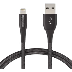 Amazon Basics Premium Lightning to USB-A 3-ft. Cable 2-Pack for $5 w/ Prime Amazon Basics Premium Lightning to USB-A 3-ft. Cable 2-Pack for $5 w/ Prime