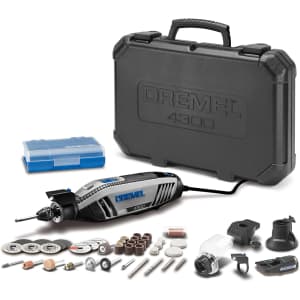 Dremel 4300 Rotary Tool Kit with Accessories for $106 Dremel 4300 Rotary Tool Kit with Accessories for $106