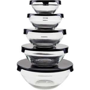 Chef Buddy 5-Piece Container Food Storage Set for $13