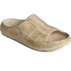 Sperry Men's Float Camo Slide Sandals for $24