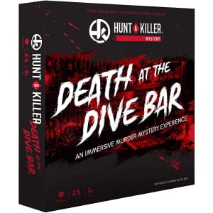 Hunt A Killer Death at The Dive Bar Murder Mystery Game for $30 Hunt A Killer Death at The Dive Bar Murder Mystery Game for $30