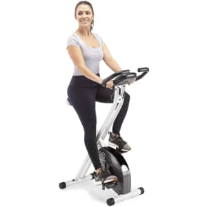 Marcy Foldable Upright Exercise Bike for $126 Marcy Foldable Upright Exercise Bike for $126