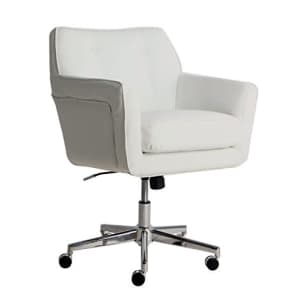 Serta Style Ashland Home Office Chair, Clean White Bonded Leather for $310