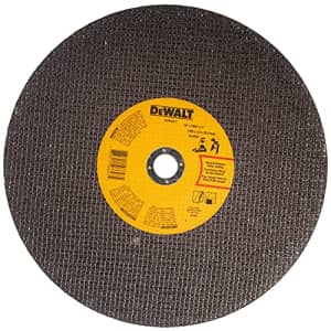 DEWALT Chop Saw Wheel, General Purpose, 14-Inch x 7/64-Inch x 1-Inch (DWA8011) for $7 DEWALT Chop Saw Wheel, General Purpose, 14-Inch x 7/64-Inch x 1-Inch (DWA8011) for $7
