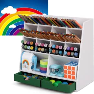DF Darfoo Pen and Pencil Desktop Organizer for $11 DF Darfoo Pen and Pencil Desktop Organizer for $11
