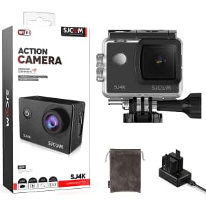 SJCAM 4K Underwater WiFi Action Camera for $60