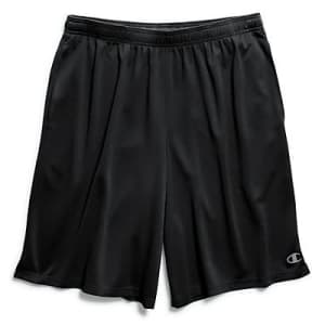 Champion Men's 10" Core Training Shorts for $10