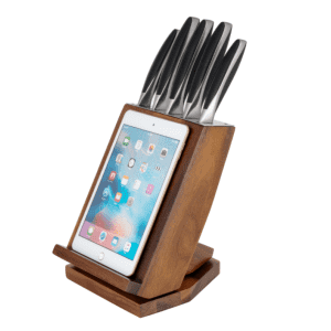 Ozeri Knife Block Set with Tablet Holder for $37