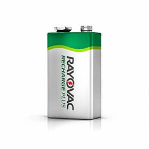 RAYOVAC 9V RECHARGEABLE PLUS Batteries, 1-Pack, PL1604-1 GENE for $12