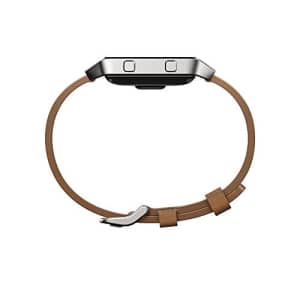 Fitbit Blaze Accessory Band, Leather, Camel, Large for $99