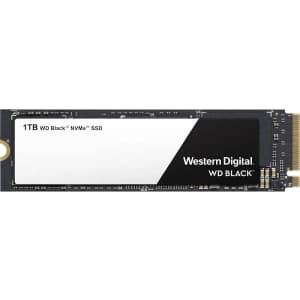 WD Black 1TB NVMe M.2 2280 3D NAND Internal Solid State Drive for $80