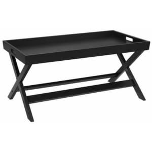StyleWell 40" Solid Wood Tray Top Coffee Table for $58 StyleWell 40" Solid Wood Tray Top Coffee Table for $58