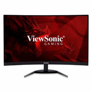 ViewSonic VX2768-2KPC-MHD 27 Inch 1440p Curved 144Hz 1ms Gaming Monitor with FreeSync Premium Eye for $200 ViewSonic VX2768-2KPC-MHD 27 Inch 1440p Curved 144Hz 1ms Gaming Monitor with FreeSync Premium Eye for $200