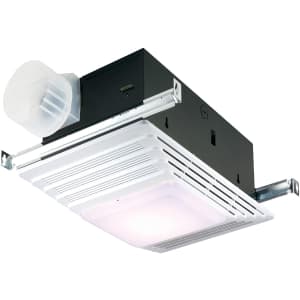 Broan-NuTone Bath Fan and Light with Heater for $43 Broan-NuTone Bath Fan and Light with Heater for $43