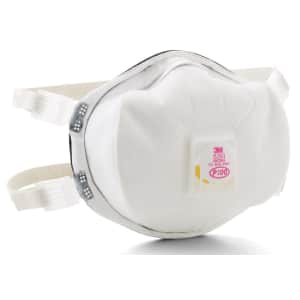 3M 8293 P100 Disposable Particulate Cup Respirator for $9