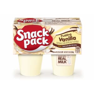 Snack Pack Vanilla Pudding Cup 4-Count 12-Pack for $7 via Sub & Save Snack Pack Vanilla Pudding Cup 4-Count 12-Pack for $7 via Sub & Save