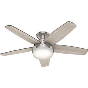 Hunter Fan Company 59416 Avia Ceiling Fan, 48, Brushed Nickel for $245