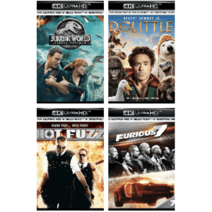 Clearance 4K UHD Movies at Gruv at GRUV: for $10