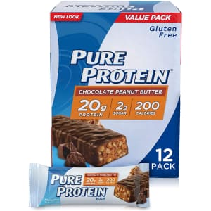 Pure Protein Bars 12-Pack for $7.57 via Sub & Save Pure Protein Bars 12-Pack for $7.57 via Sub & Save