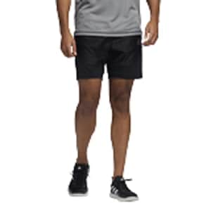 adidas Men's Heat.rdy Training Shorts, Black, X-Large for $21