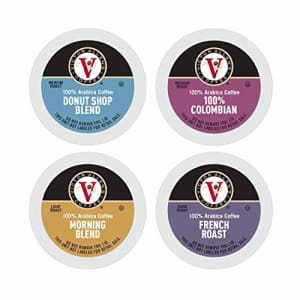 Victor Allen's Donut Shop, Morning Blend, 100% Colombian, and French Roast Variety Pack for K-Cup Keurig 2.0 for $21