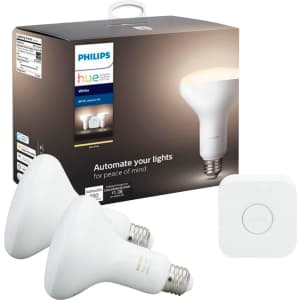 Philips Hue BR30 Starter Kit for $55 Philips Hue BR30 Starter Kit for $55