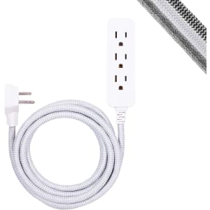 GE Pro 3-Outlet Power Strip w/ 8-Ft. Cord for $11