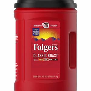 Folgers Coffee, Classic(Medium) Roast, 51 Ounce, Red for $33
