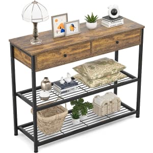 Industrial Entryway Console Table for $83 Industrial Entryway Console Table for $83